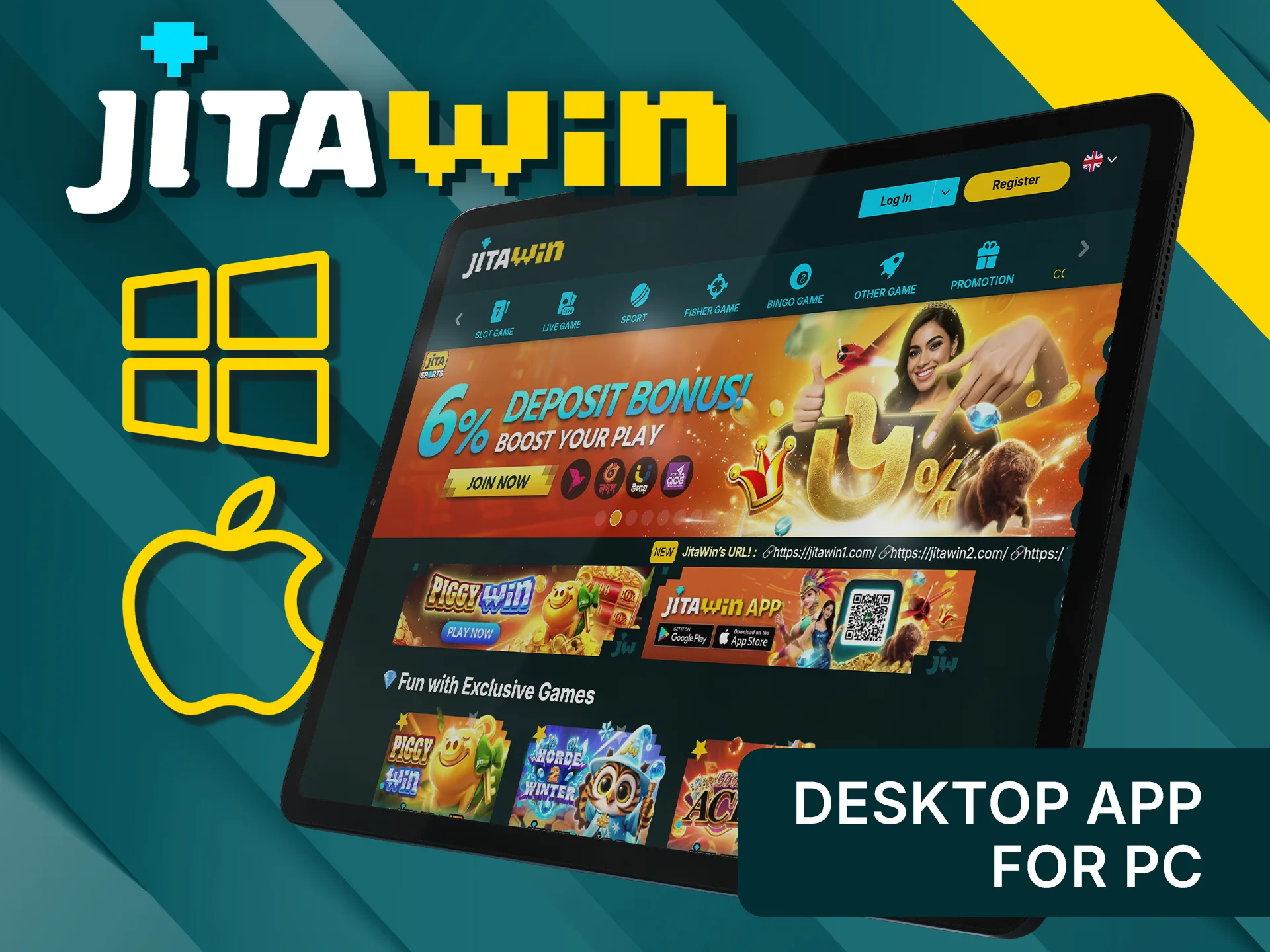 Get the JitaWin desktop app on your PC with easy steps.