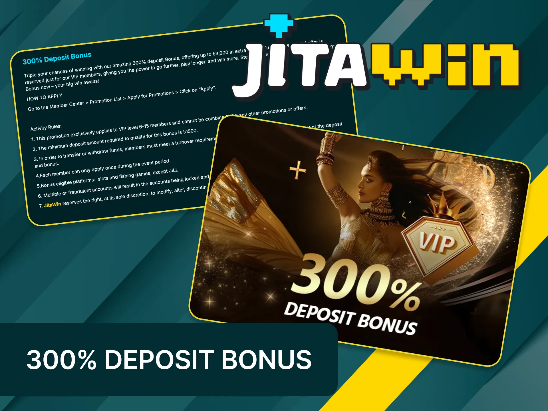 Exclusive 200 deposit bonus thrills await on JitaWin.